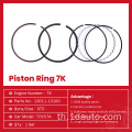 Toyota Engine Parts 7k Piston Rings Set 13011-13100